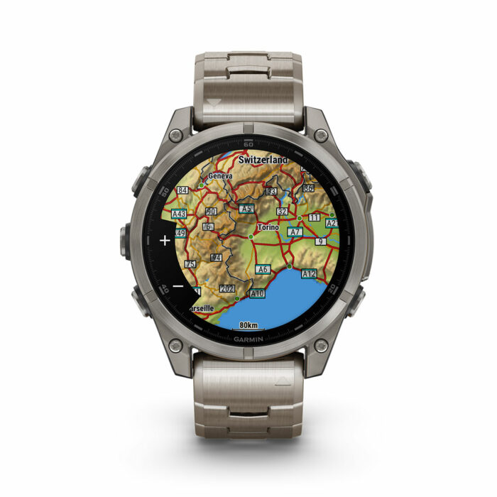 GARMIN Orologio Fenix 8 titanio 010-02904-40